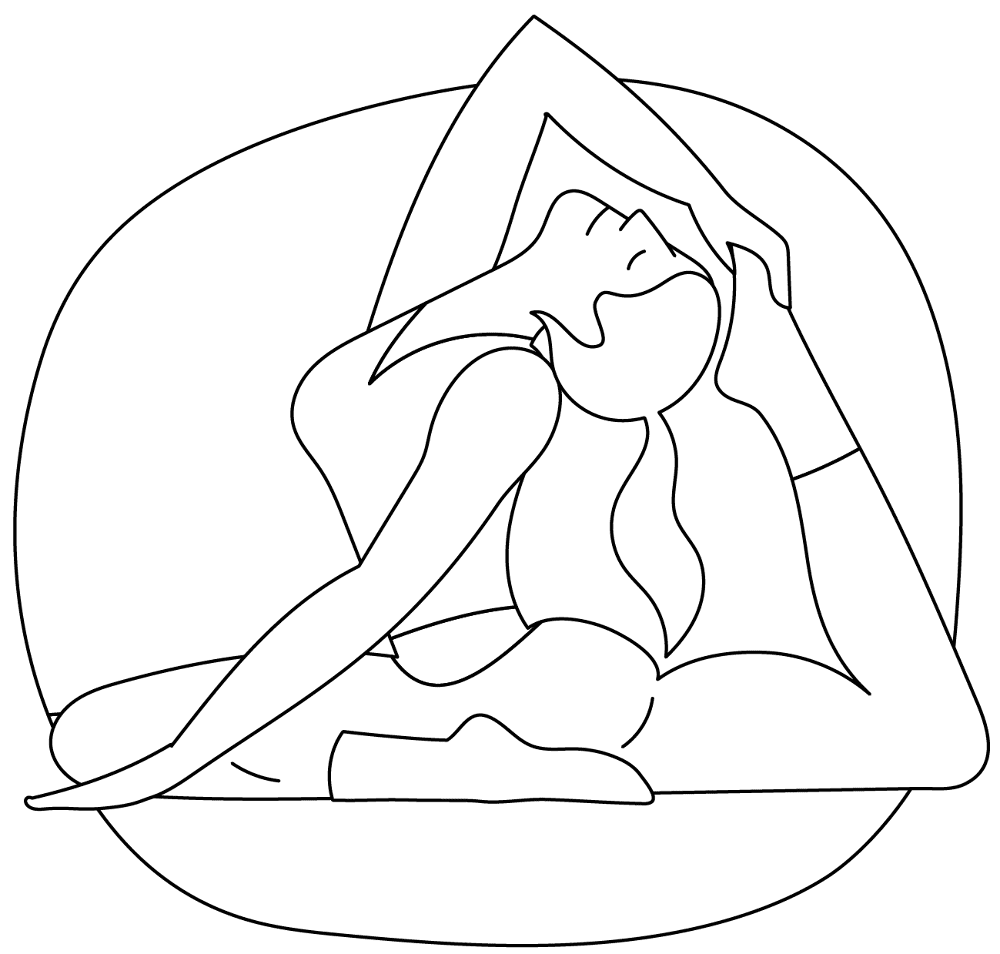 Yoga Coloring Page Md Coloring Page — Free Printable — free printable coloring page